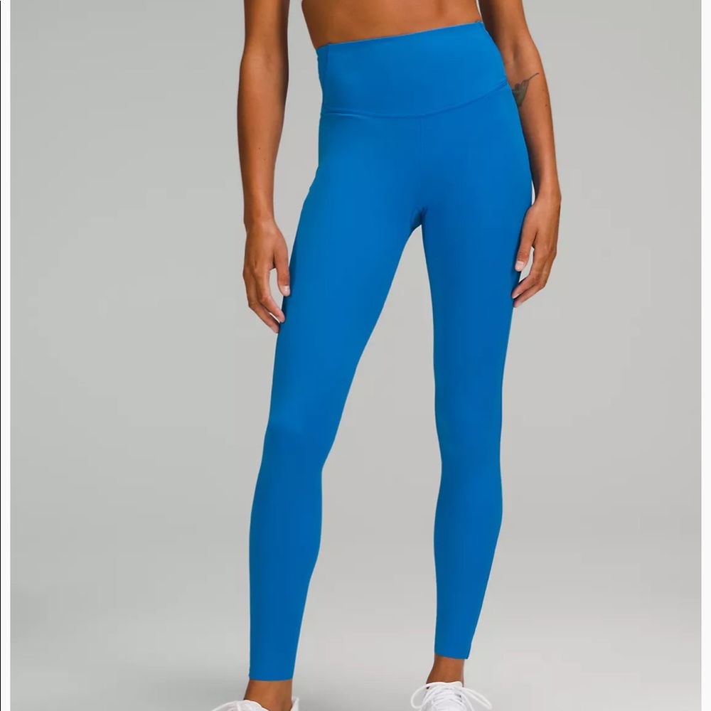 Lululemon Blue Patterned Full Length Leggings - image 5